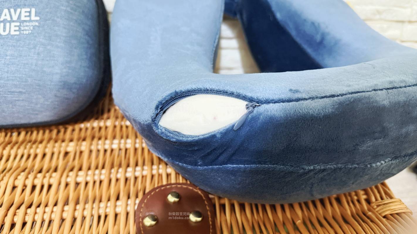 【旅行好物開箱】 Travel Blue 藍旅 寧靜頸枕同色套組｜記憶棉支撐+收納盒設計 飛機、坐車也能睡好